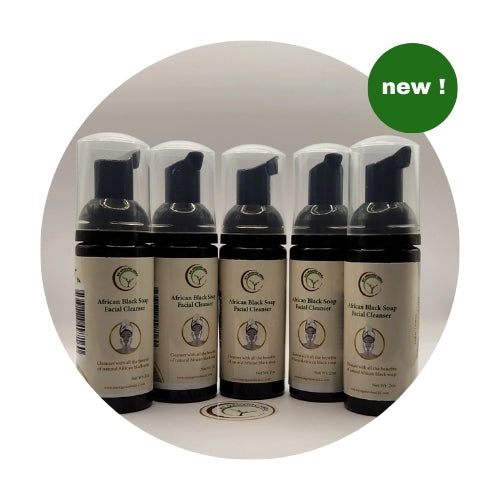 African black soap facial cleansers 2oz