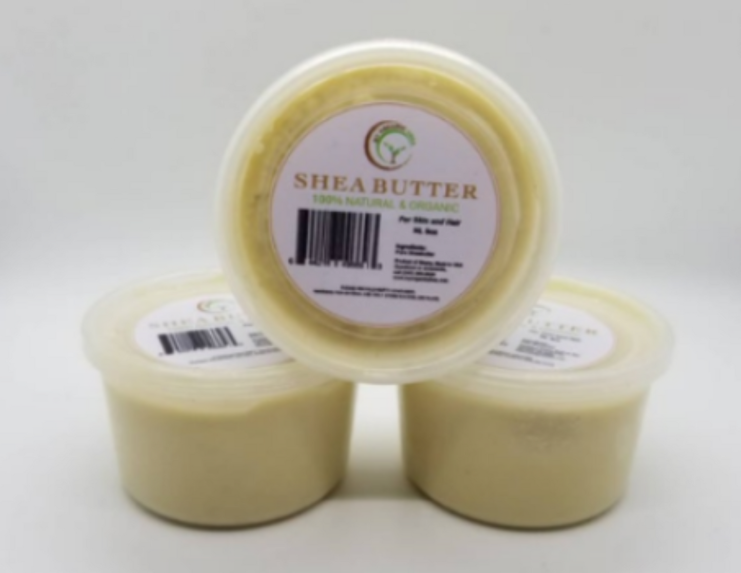 100% Natural unrefined Shea butter from Ghana (1oz/2oz/4oz/8oz per container)