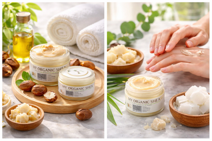 100% Natural unrefined Shea butter from Ghana (4oz per container)