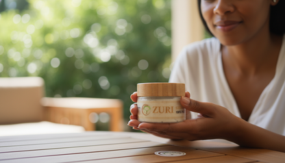 ZURI Body Butter – Natural Shea Butter, Coconut Oil & Lavender + Tea Tree Essential Oils (100g) – Deep Moisture for Soft, Healthy Skin