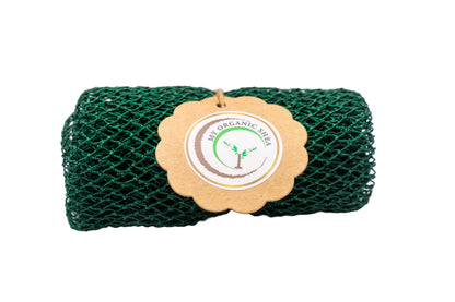 African Exfoliating Bath Net Sponge – 50” Long Nylon Whole Body and Back Scrubber for Deep Clean, Smooth Skin & Body Exfoliation