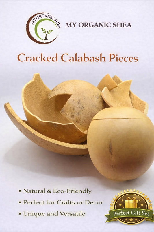 Cracked Calabash Gourd Pieces – Natural DIY Craft Material for Jewelry, Wall Art & Decor | Eco-Friendly & Handmade