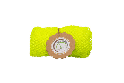 African Exfoliating Bath Net Sponge – 50” Long Nylon Whole Body and Back Scrubber for Deep Clean, Smooth Skin & Body Exfoliation