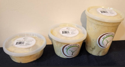 100% Natural unrefined Shea butter from Ghana (1oz/2oz/4oz/8oz per container)