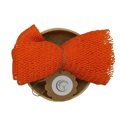 African Exfoliating Bath Net Sponge & Ghana Calabash Gift Set