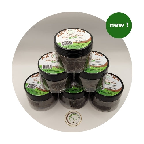 African black soap (paste) - (2oz, 4oz, 7.5oz)