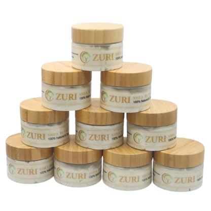 ZURI Body Butter – Natural Shea Butter, Coconut Oil & Lavender + Tea Tree Essential Oils (100g) – Deep Moisture for Soft, Healthy Skin