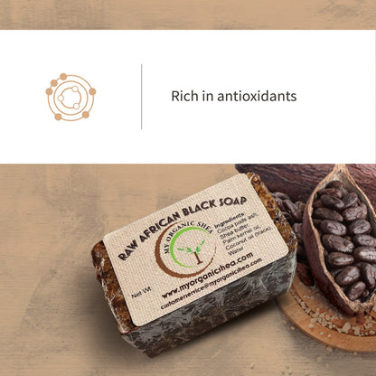 Raw Authentic African soap - Ghana (2oz and 4oz)