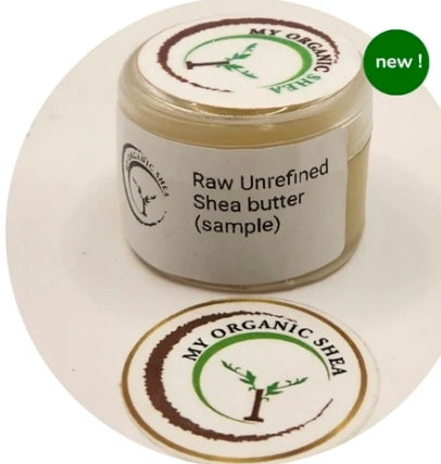 100% Natural unrefined Shea butter from Ghana (4oz per container)