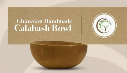 100% authentic Ghanaian calabash bowl/cup