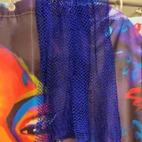 African Exfoliating Bath Net Sponge – 50” Long Nylon Whole Body and Back Scrubber for Deep Clean, Smooth Skin & Body Exfoliation