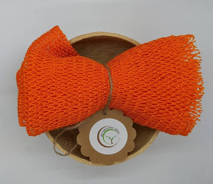 African Exfoliating Bath Net Sponge & Ghana Calabash Gift Set