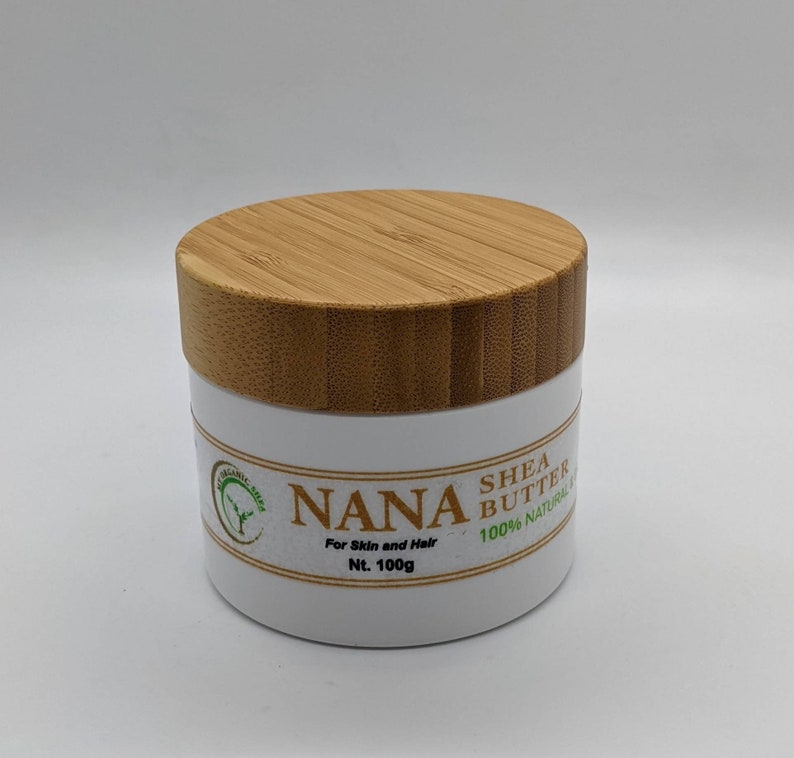 All-Natural African Unrefined Whipped Shea Butter (250g) – Pure Moisturizing Butter for Skin & Hair