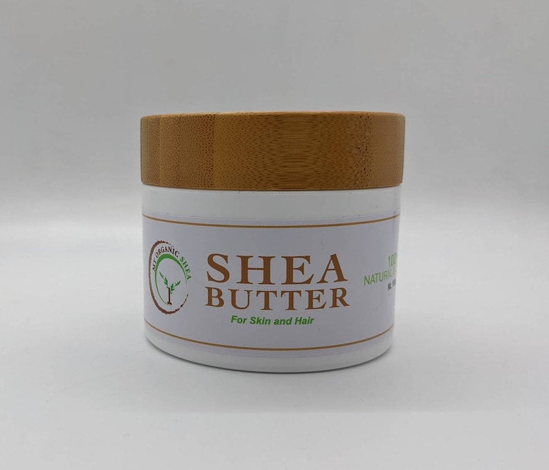 Pure African Natural Whipped Unrefined Shea Butter (100g(3.5oz) and 50g(1.76oz)
