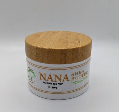 All-Natural African Unrefined Whipped Shea Butter (250g) – Pure Moisturizing Butter for Skin & Hair
