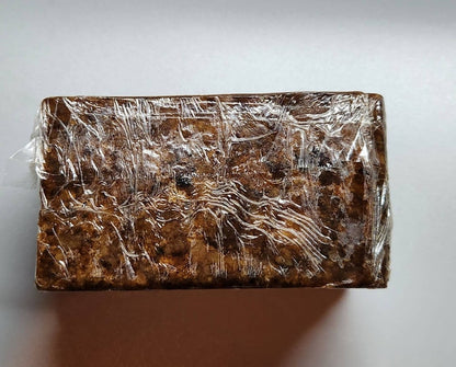 Authentic Raw African Black Soap Bar – Natural Handmade Cleanser for Acne, Dark Spots & Healthy Skin(8oz)