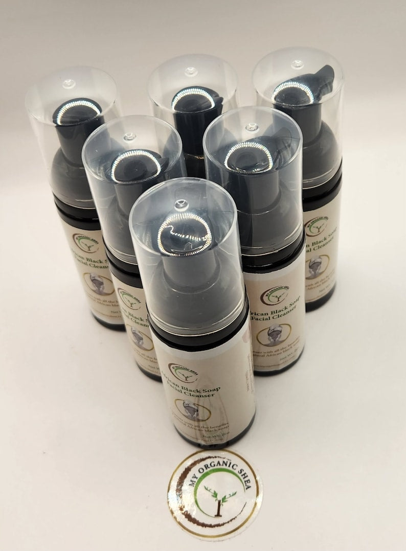 African black soap facial cleansers 2oz