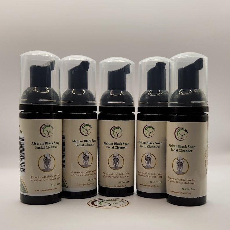 African black soap facial cleansers 2oz