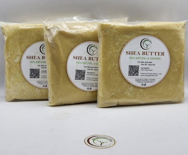 Unrefined Shea butter from Ghana (BULK PRICING) (1 lb)