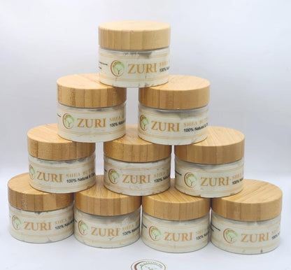ZURI Body Butter – Natural Shea Butter, Coconut Oil & Lavender + Tea Tree Essential Oils (100g) – Deep Moisture for Soft, Healthy Skin