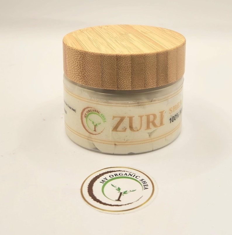 ZURI Body Butter – Natural Shea Butter, Coconut Oil & Lavender + Tea Tree Essential Oils (100g) – Deep Moisture for Soft, Healthy Skin