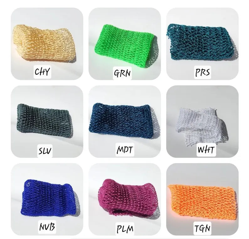 Wholesale/Bulk African Exfoliating Bath Net Sponge – Deep Cleansing Bath Sponge (Multiple Colors)