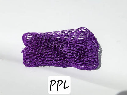 African Exfoliating Bath Net Sponge – 50” Long Nylon Whole Body and Back Scrubber for Deep Clean, Smooth Skin & Body Exfoliation