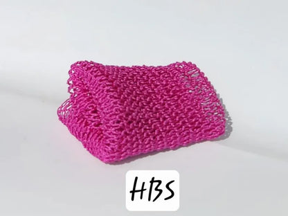 African Exfoliating Bath Net Sponge – 50” Long Nylon Whole Body and Back Scrubber for Deep Clean, Smooth Skin & Body Exfoliation