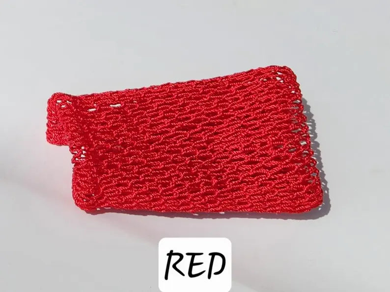African Exfoliating Bath Net Sponge – 50” Long Nylon Whole Body and Back Scrubber for Deep Clean, Smooth Skin & Body Exfoliation