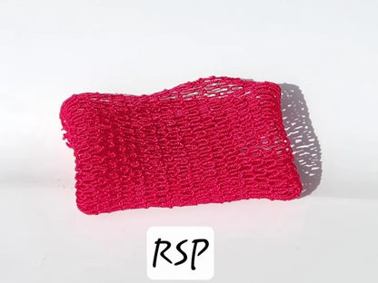 African Exfoliating Bath Net Sponge – 50” Long Nylon Whole Body and Back Scrubber for Deep Clean, Smooth Skin & Body Exfoliation