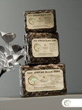 Scented Raw African Black Soap bar (4oz, 2oz)