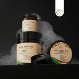 Scented African black soap (paste) 7.5oz, 4oz, 2oz
