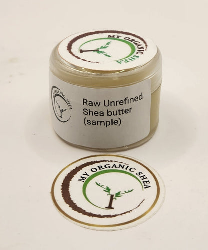 100% Natural unrefined Shea butter from Ghana (1oz container)